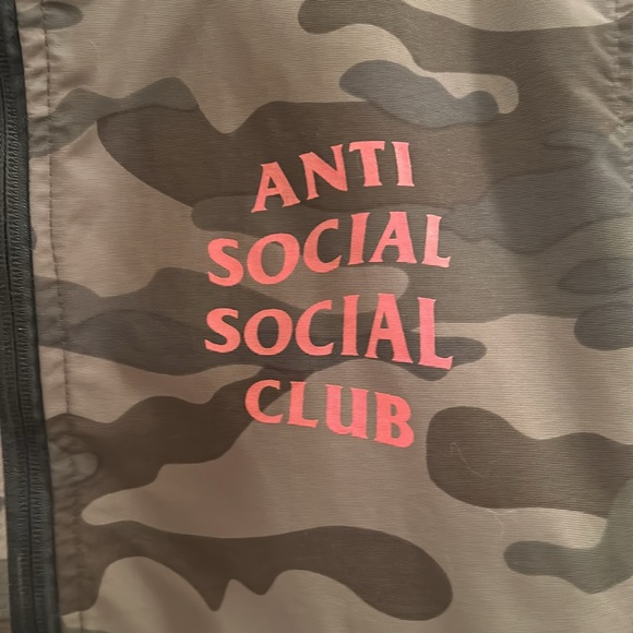 💜 SOLD 💜 Anti Social Social Club Camo Jacket - Picture 3 of 8